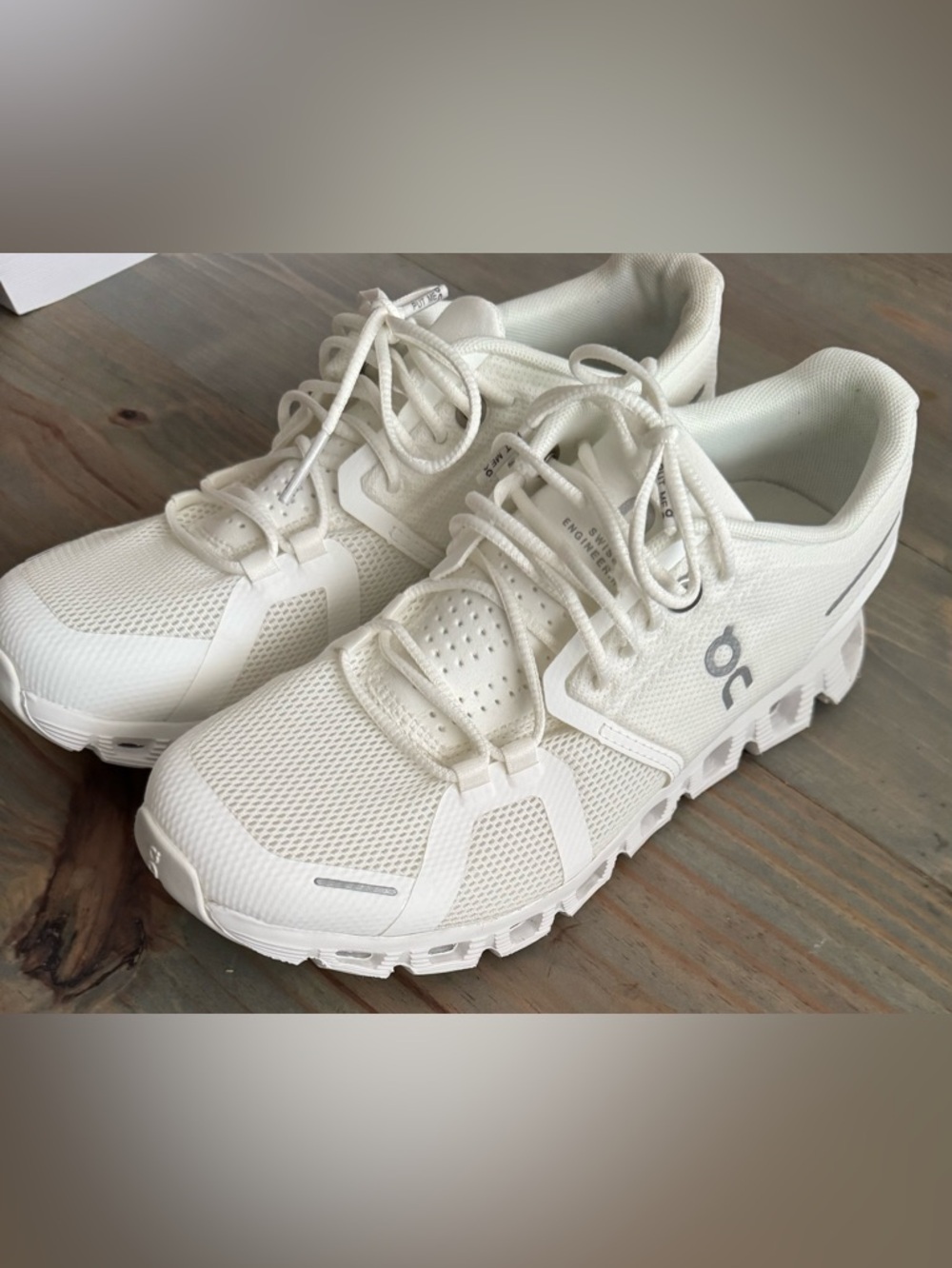 On Running Cloud Women's All-White Athletic Sneakers